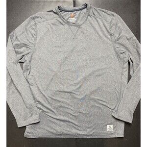 Rugged Elements Performance Long Sleeve Shirt Men’s L Charcoal Durable Utility